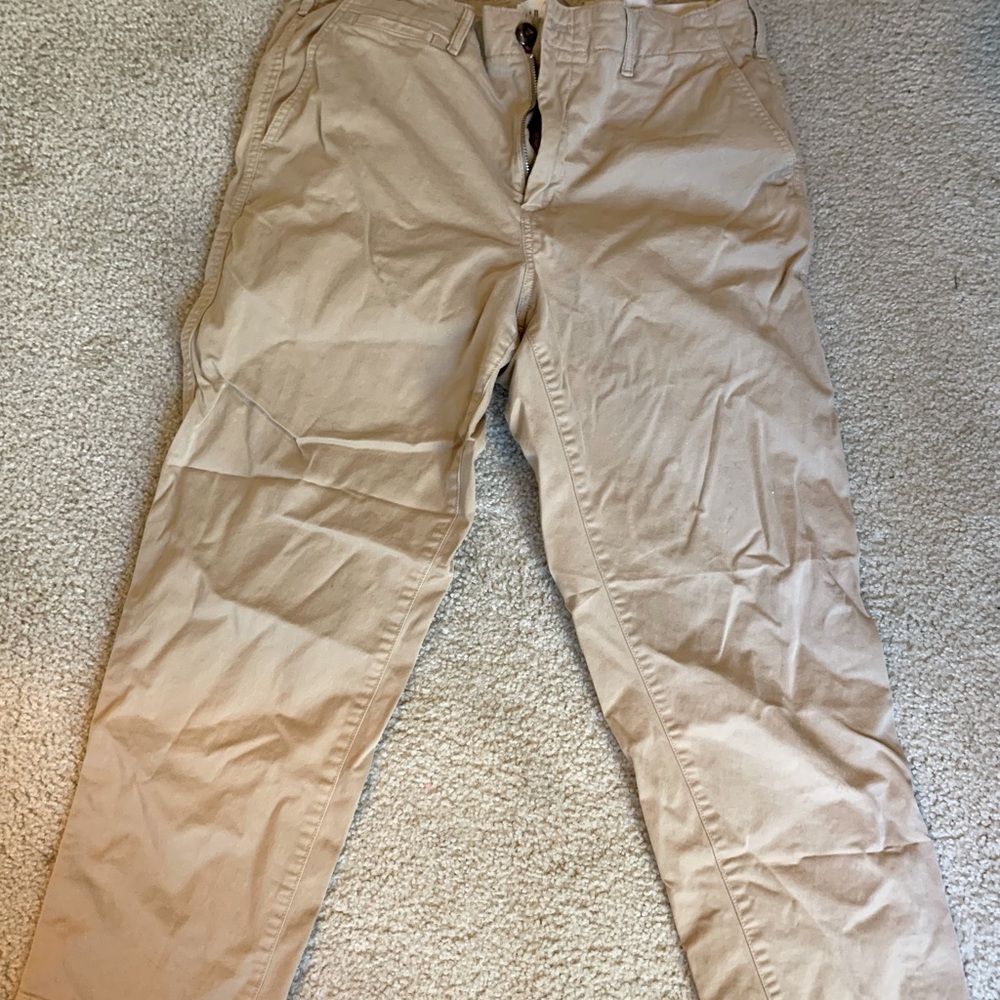 Gap Straight Ankle Khaki Pants
